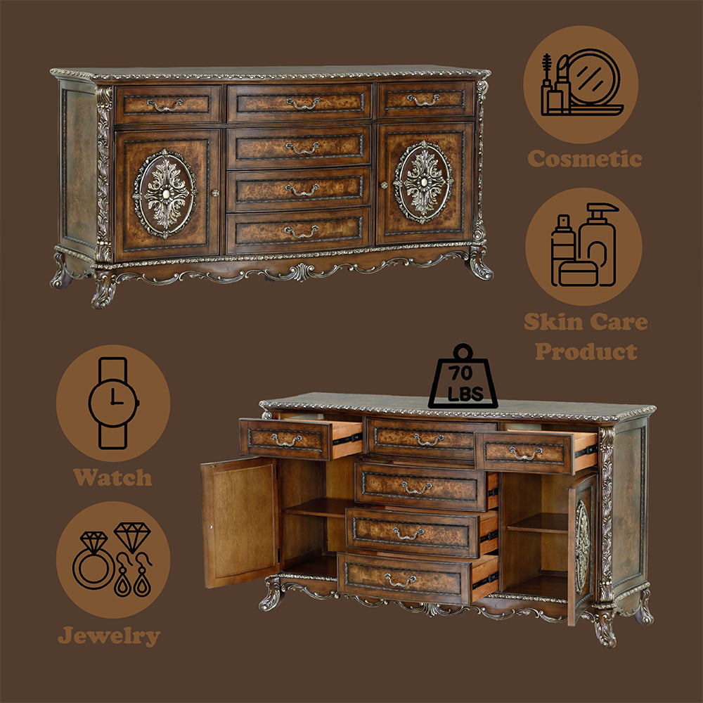 ACME Devany Cherry Dresser Model BD03065