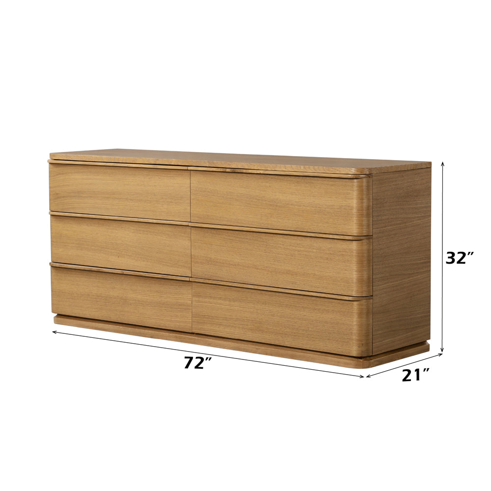 ACME Zoey Oak Dresser Model BD04855