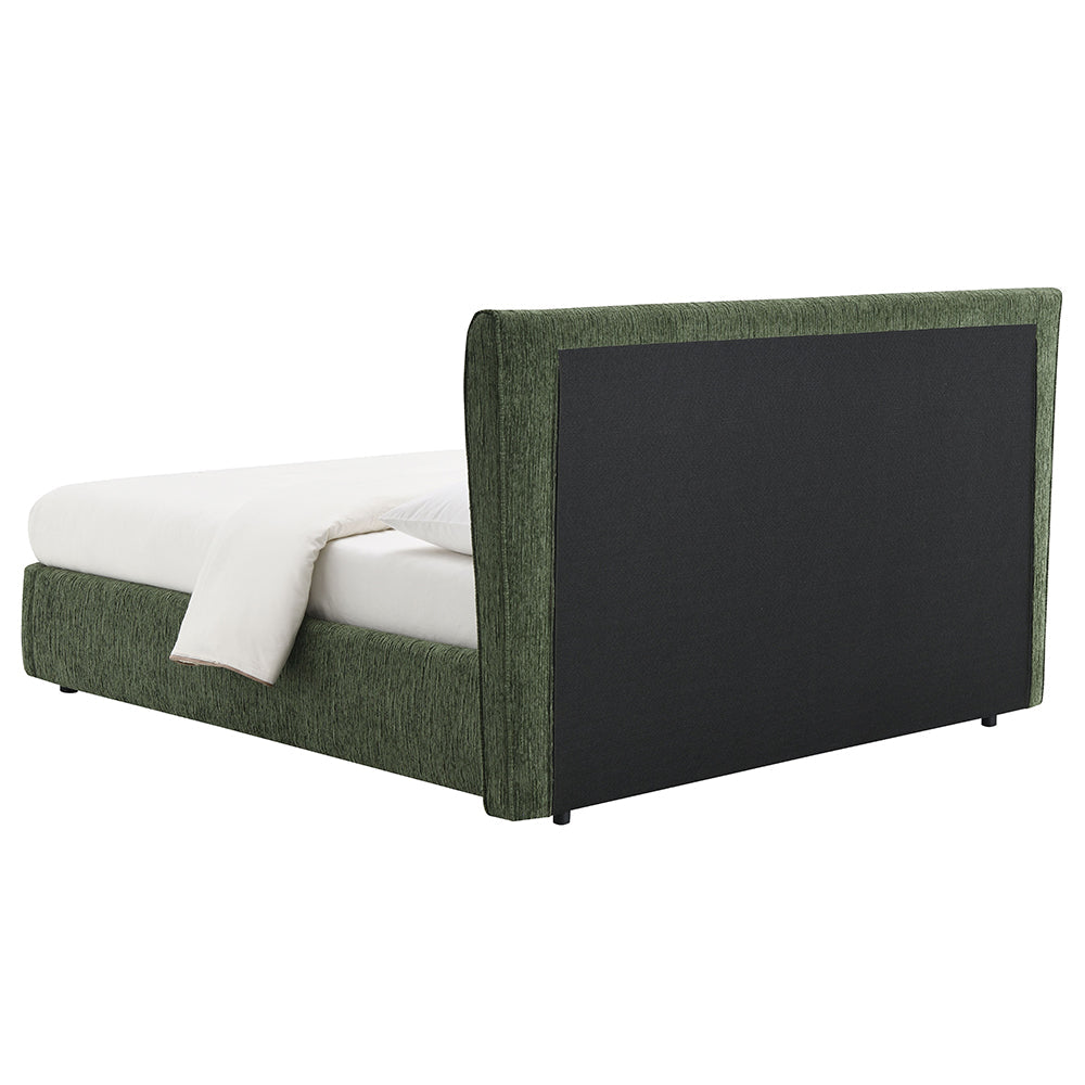 ACME Cheryl Dark Green Chenille Full Bed Model BD05450F