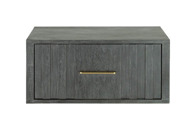 Modrest Manchester Contemporary Dark Grey Nightstand Model VGWD-HLF2-BS1DRA