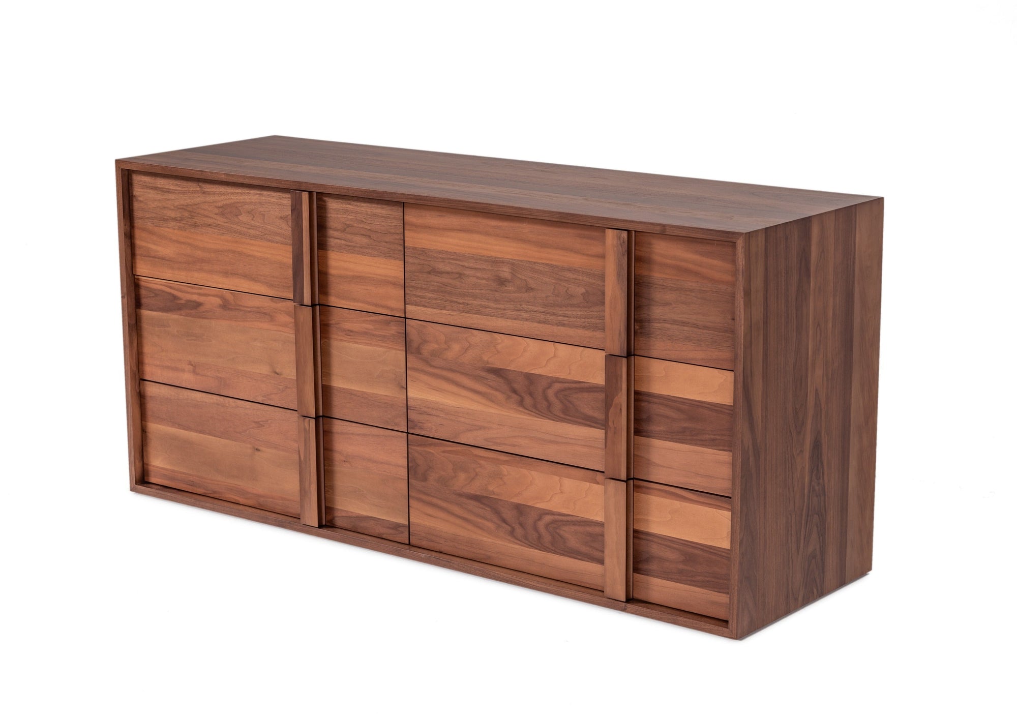 Queen Nova Domus Berlin Modern Walnut Bedroom Set Model VGMABR-92-SET-Q