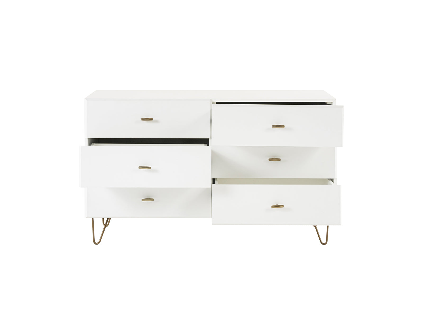 Modrest Bryan Modern White Dresser Model VGMABR-82-WHT-DRS