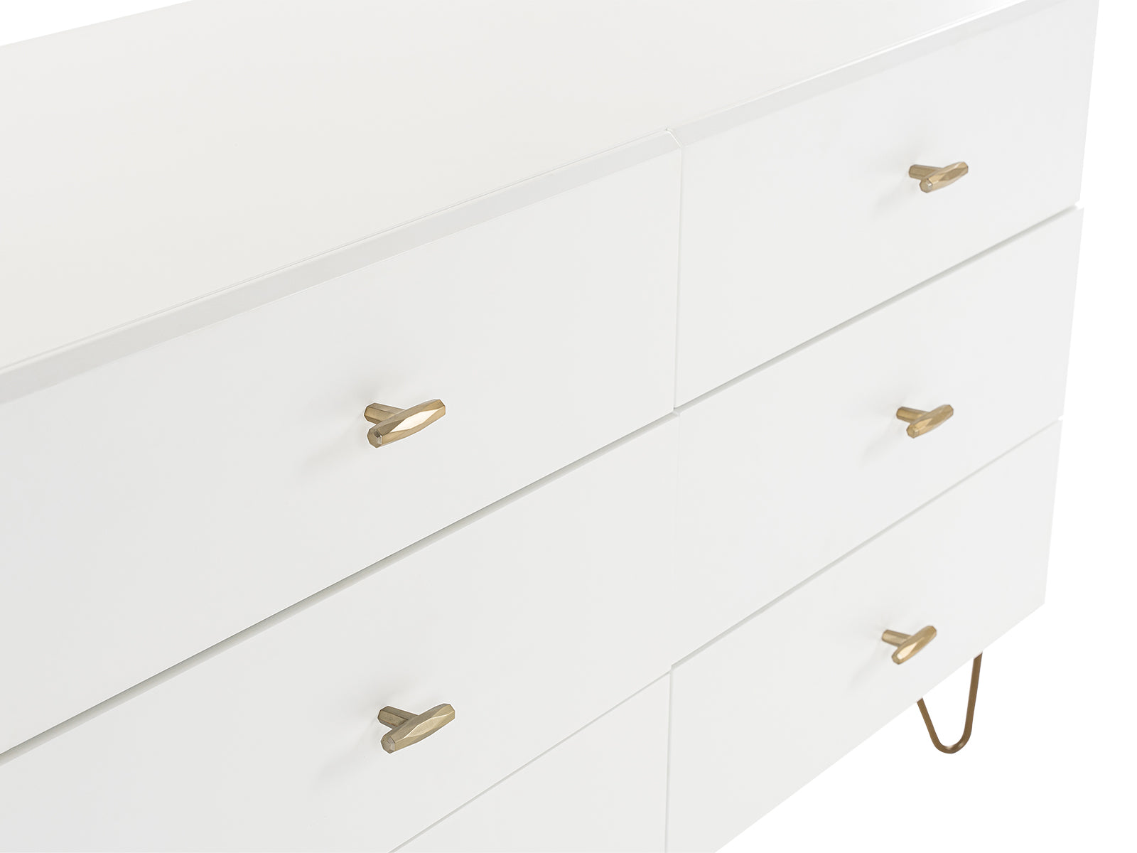 Modrest Bryan Modern White Dresser Model VGMABR-82-WHT-DRS