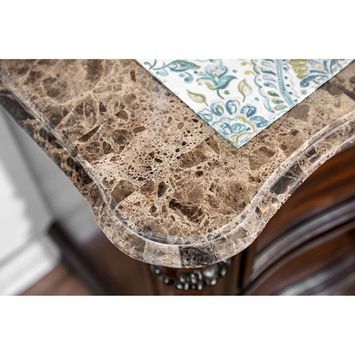 Furniture of America Menodora Brown Cherry Transitional Dresser Model CM7311D