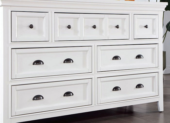 Furniture of America Castile White Transitional Dresser Model CM7413WH-D