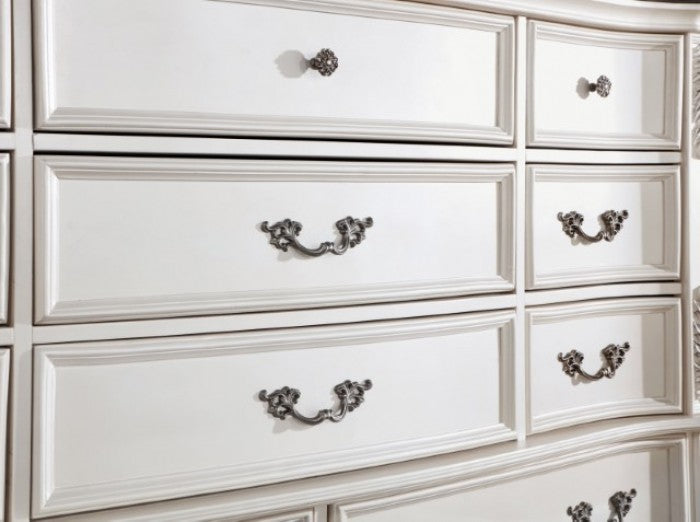 Furniture of America Esparanza Pearl White Traditional Dresser Model CM7478WH-D