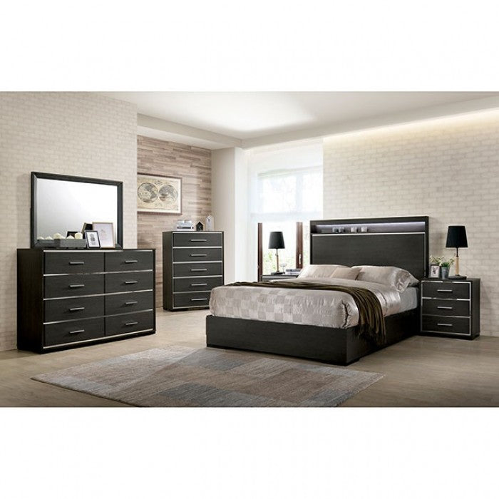 Furniture of America Camryn Warm Gray Contemporary Dresser Model CM7589D