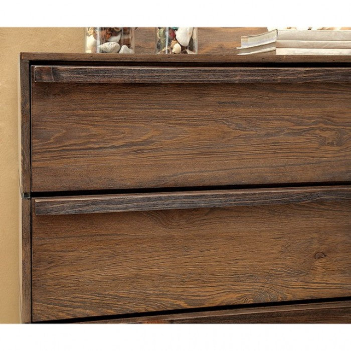 Furniture of America Coimbra Rustic Natural Tone Rustic Dresser Model CM7623D
