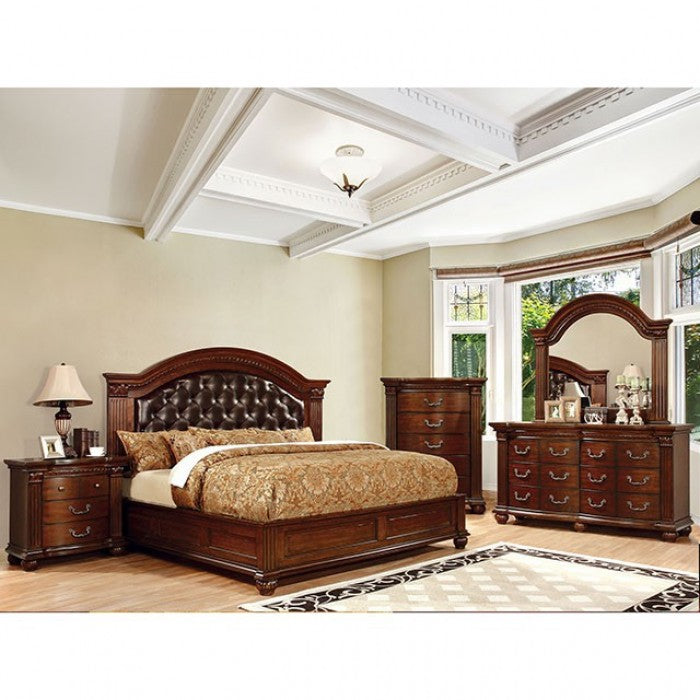 Furniture of America Grandom Cherry Traditional Dresser Model CM7736D