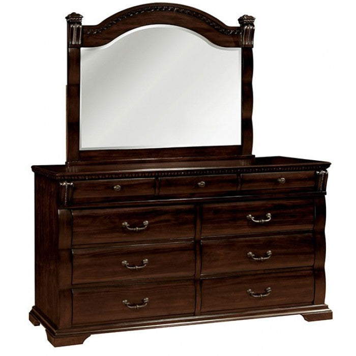 Furniture of America Burleigh Cherry Transitional Dresser Model CM7791D