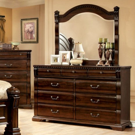 Furniture of America Burleigh Cherry Transitional Dresser Model CM7791D