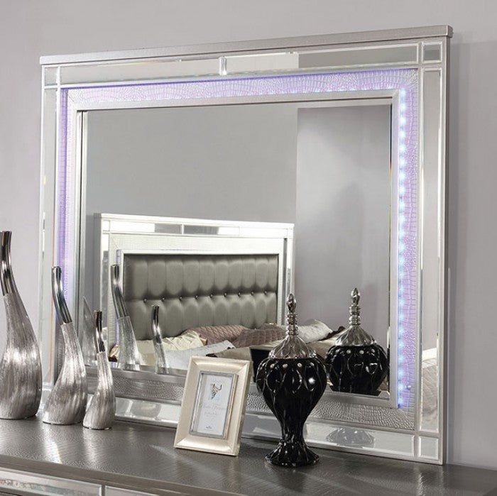 Furniture of America Brachium Silver Contemporary Dresser Model CM7977SV-D