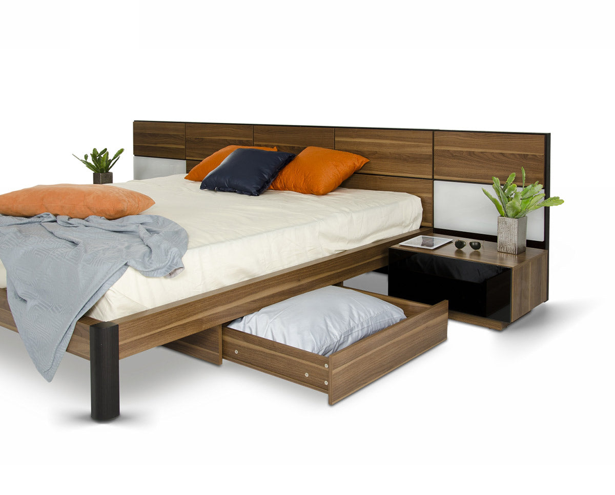 Eastern King Modrest Rondo Modern Eastern King Bedroom Set Model VGWC7C005A-SET-EK