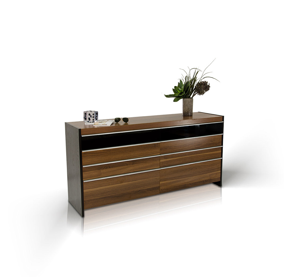 Eastern King Modrest Rondo Modern Eastern King Bedroom Set Model VGWC7C005A-SET-EK