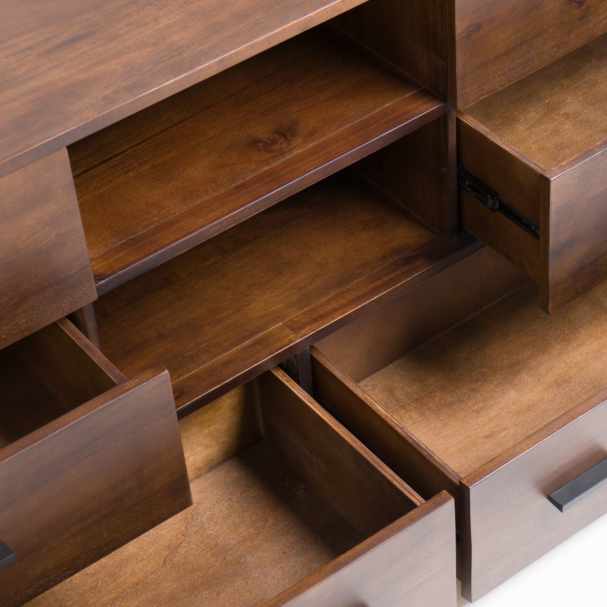 Nova Domus Fantasia Contemporary Dark Walnut Dresser Model VGWDHL-W03