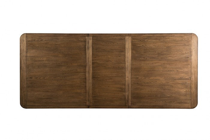 Furniture of America Mandal Chestnut Transitional Dining Table Model FM3421BR-T-TABLE