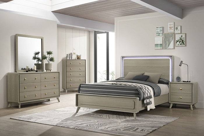 Furniture of America Rainier Gray Contemporary Dresser Model FM72002GY-D
