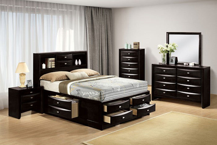 Furniture of America Zosimo Black Transitional Dresser Model FM7210BK-D