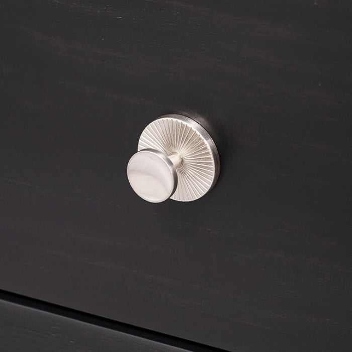 Furniture of America Torrance Black Mid-Century Modern Dresser Model FM74002BK-D