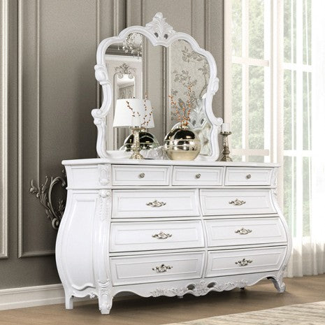 Furniture of America Valentini White Traditional Dresser Model FM7419WH-D