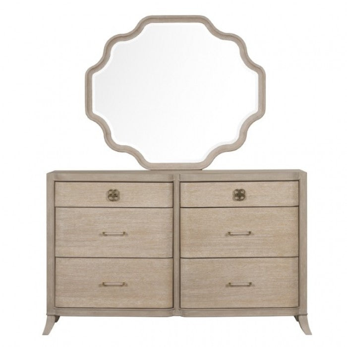 Furniture of America Candra Natural Oak Transitional Dresser Model FM7424AK-D