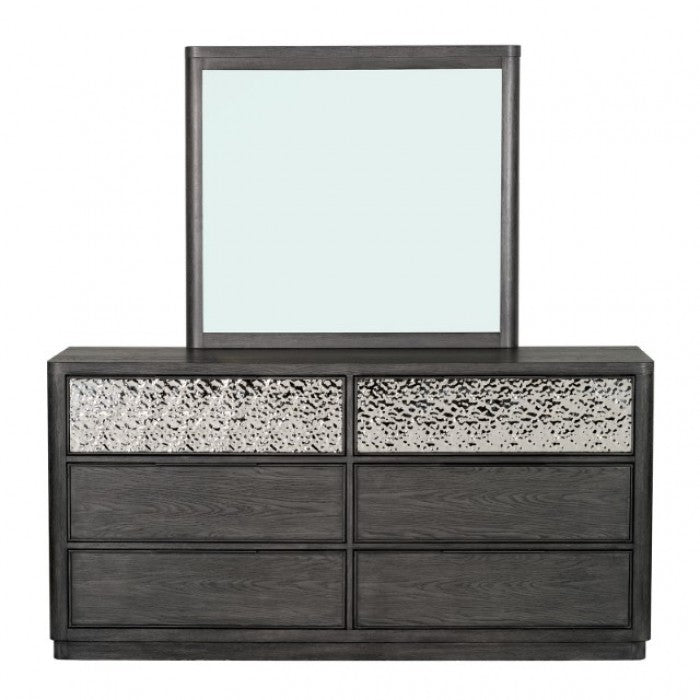 Furniture of America Sterling West Ash Gray Modern Contemporary Dresser Model FM79001ES-D