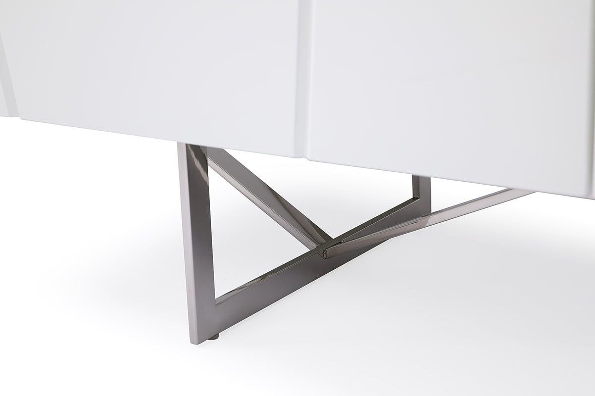 Modrest Chrysler Modern White Dresser Model VGVCJ8978-D-WHT