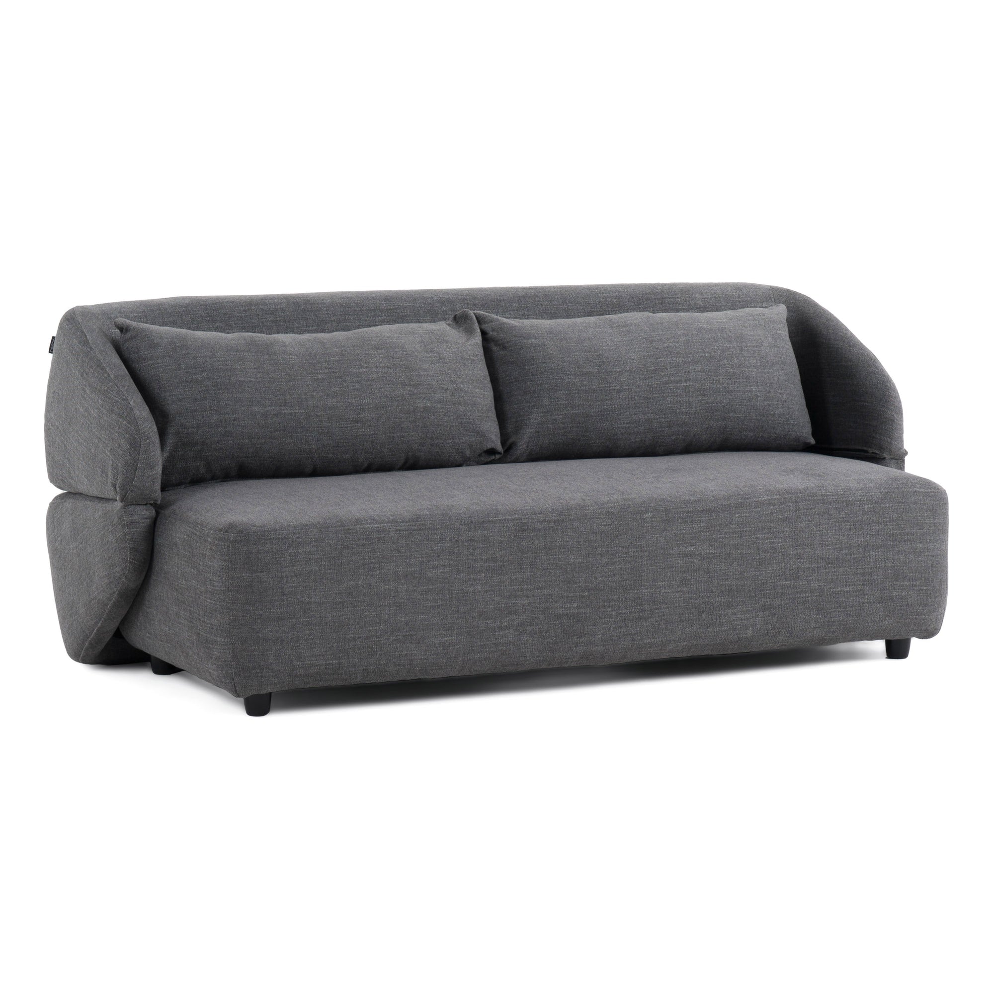 Divani Casa Lerner Modern Dark Grey Fabric Sofa Bed Model VGKK-KF.8130-SLATE