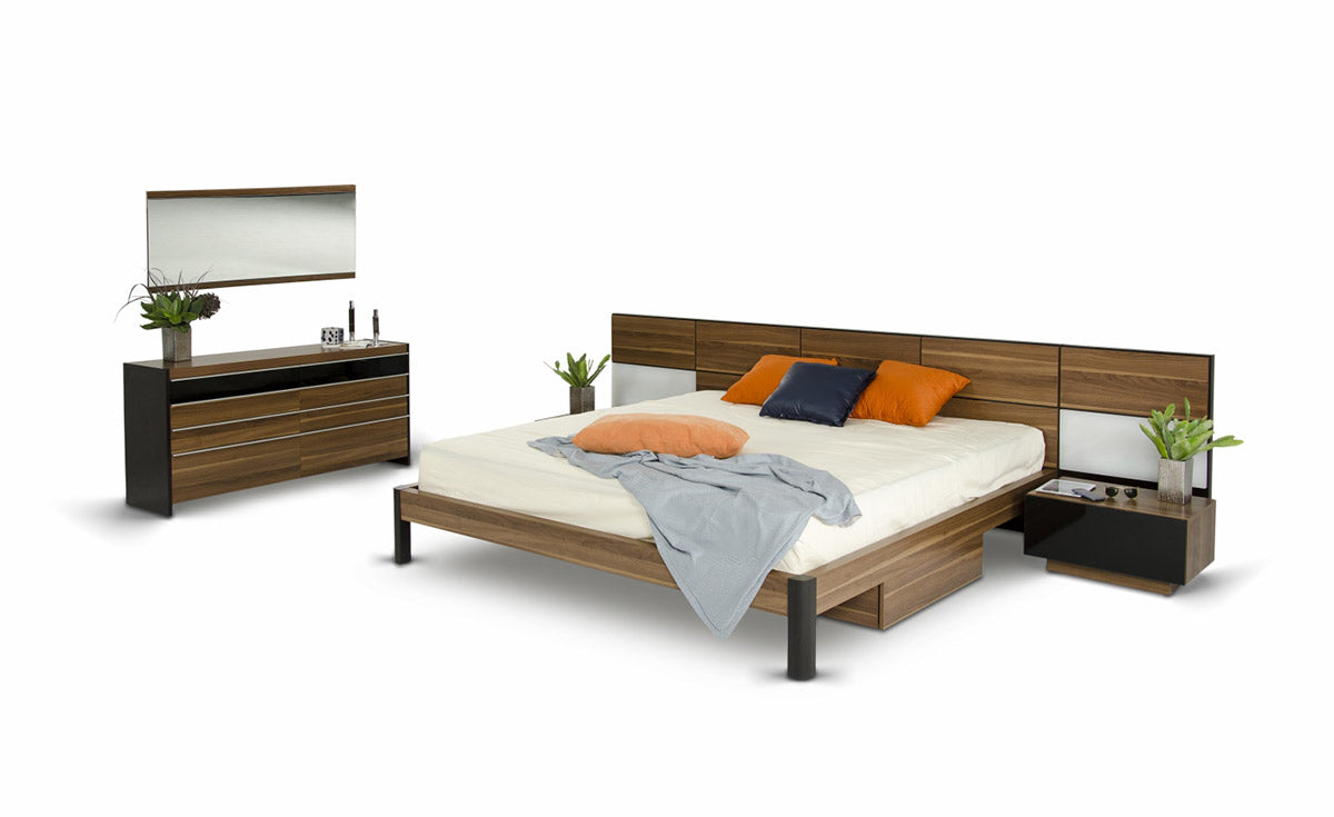 Eastern King Modrest Rondo Modern Eastern King Bedroom Set Model VGWC7C005A-SET-EK
