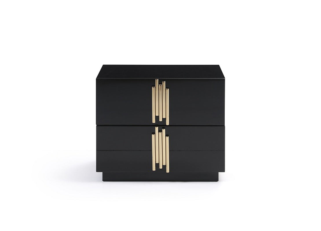Modrest Token Modern Black & Gold Bedroom Set Model VGVCBD815-SET