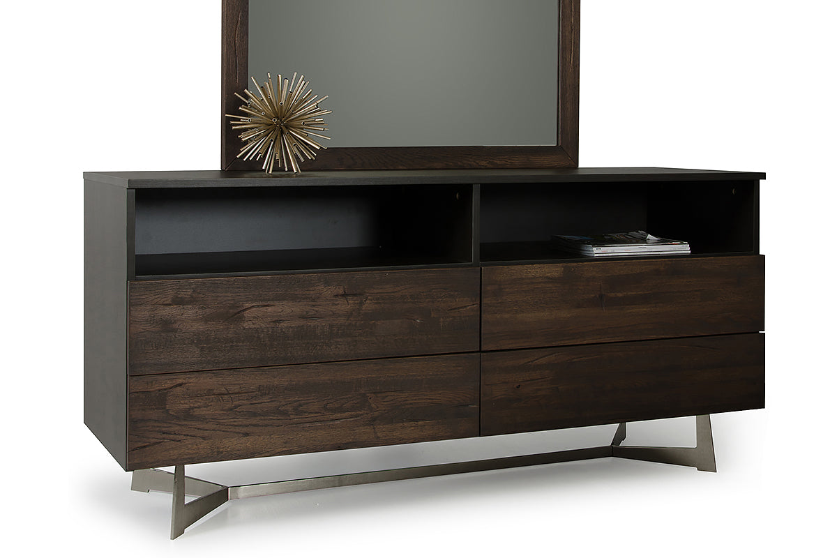 Modrest Wharton Modern Dark Aged Oak Dresser Model VGEDPB16003