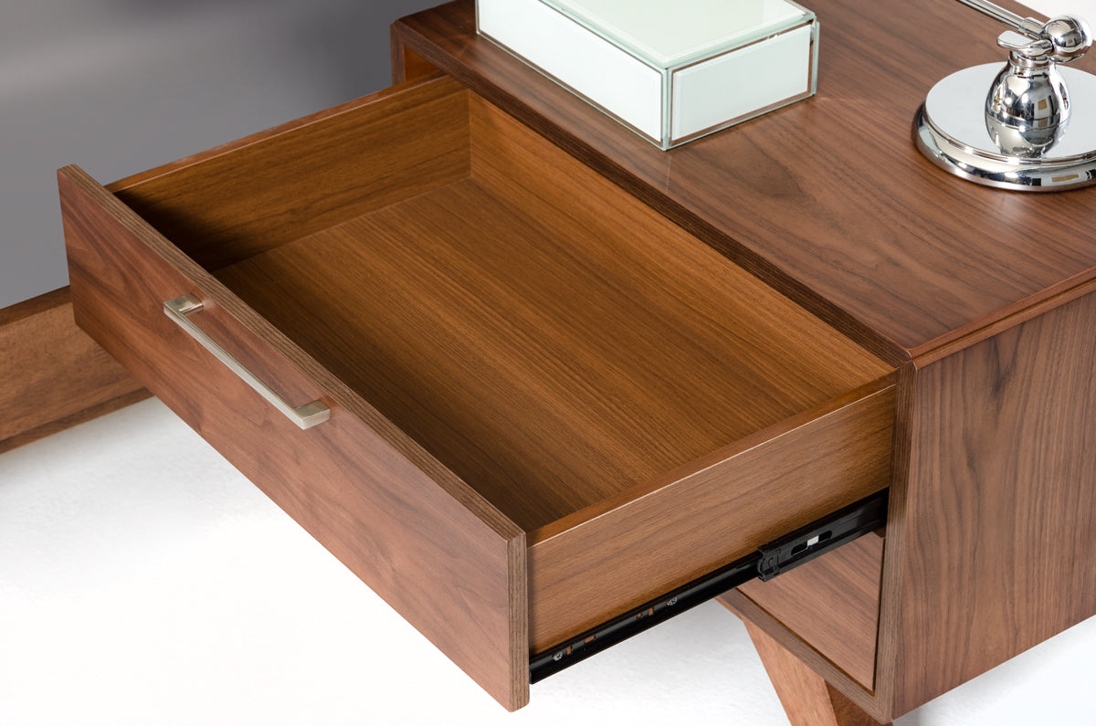 Nova Domus Soria Mid Century Grey & Walnut Bedroom Set Model VGMASORIA-SET