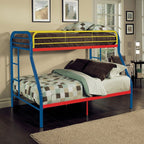 ACME Tritan Rainbow Bunk Bed  (Twin | Full)  Model 02053RNB
