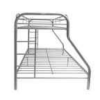ACME Tritan Silver Bunk Bed  (Twin | Full)  Model 02053SI