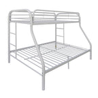 ACME Tritan White Bunk Bed  (Twin | Full)  Model 02053WH