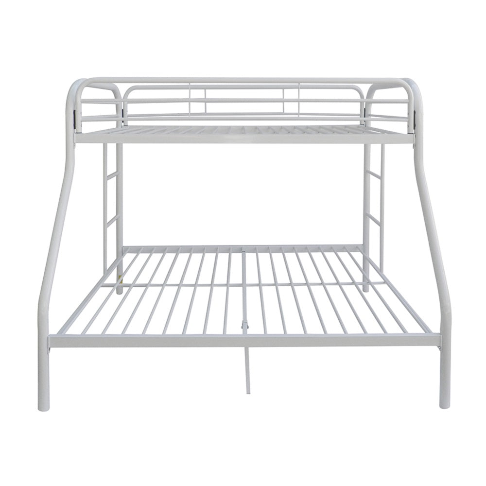 ACME Tritan White Bunk Bed  (Twin | Full)  Model 02053WH