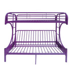 ACME Eclipse Purple Futon Bunk Bed  (Twin | Full)  Model 02091W-PU