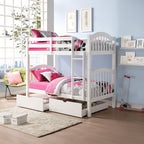 ACME Heartland White Bunk Bed (Twin | Twin)Model 02354