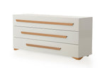 Nova Domus Juliet Italian Modern White & Rosegold Dresser Model VGACJULIET-DSR