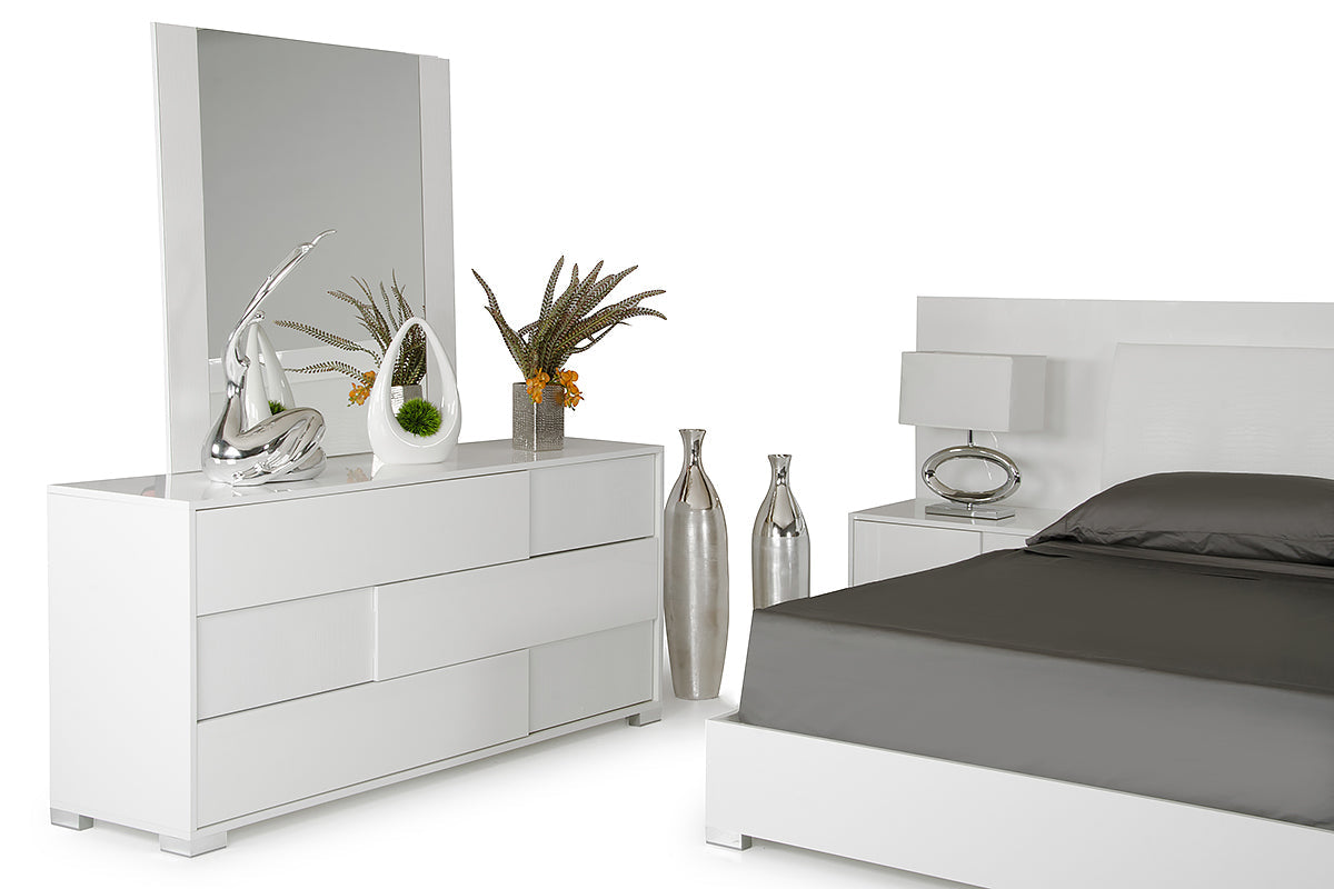 Modrest Monza Italian Modern White Dresser Model VGACMONZA-DSR