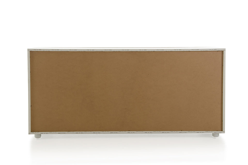 Nova Domus Juliet Italian Modern White & Rosegold Dresser Model VGACJULIET-DSR