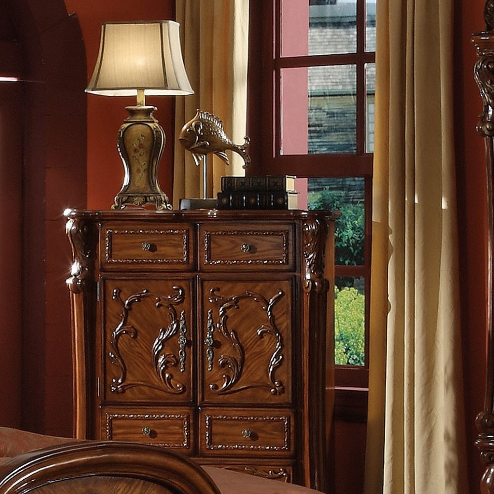 ACME Dresden Cherry Oak Chest Model 12146