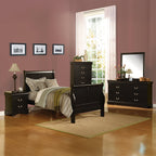 ACME Louis Philippe III Black Dresser Model 19505