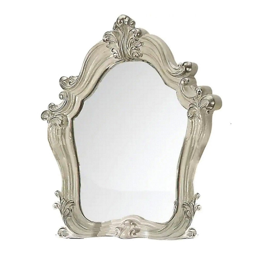 ACME Versailles Bone White Mirror Model 21134
