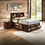 ACME Ireland Espresso Full Bed with Storage Model 21590F