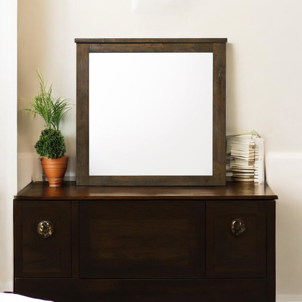 ACME Merrilee Oak Mirror Model 21684