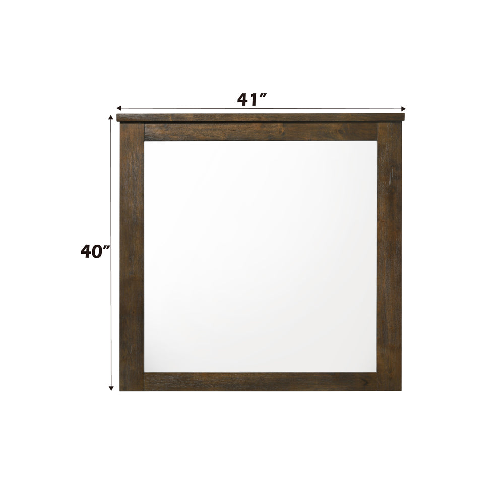 ACME Merrilee Oak Mirror Model 21684