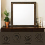 ACME Merrilee Oak Mirror Model 21684