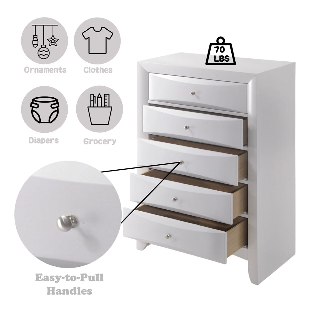 ACME Ireland White Chest Model 21707