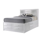 ACME Ireland White Full Bed with Storage Model 21710F